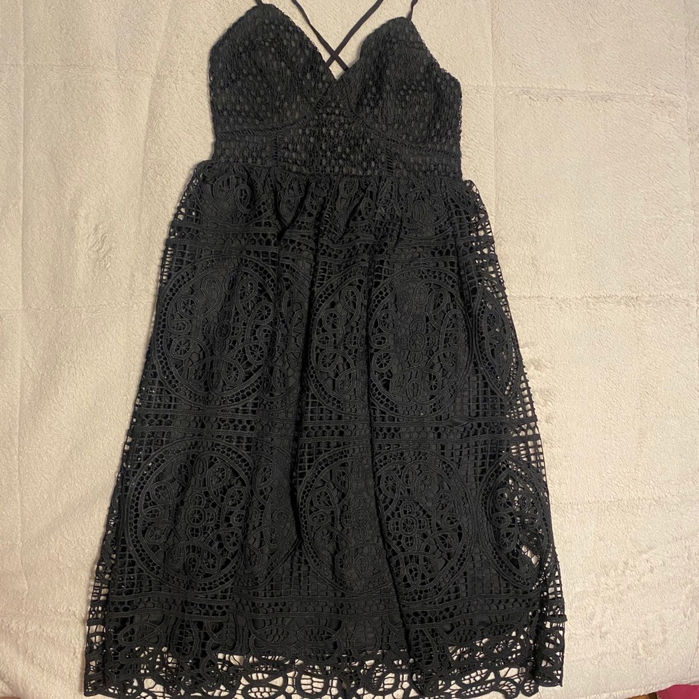Lulus Crochet Lace Dress